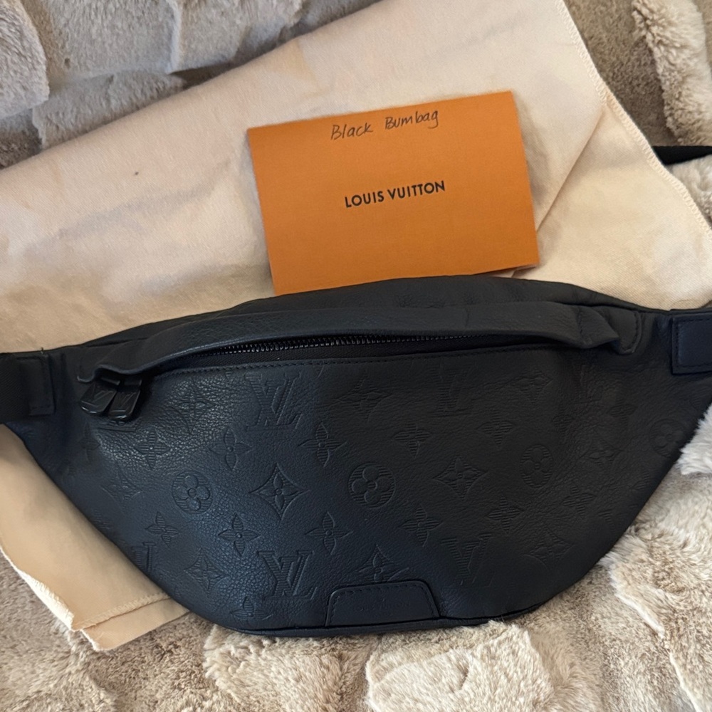 Louis Vuitton Monogram Noir Black Bum Bag